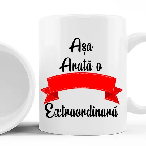 Cana personalizata - Asa arata o - extraordinara