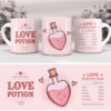 Cana personalizata cu mesaj Love Potion